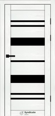 SD-PVC-104 Біла структура скло BLK